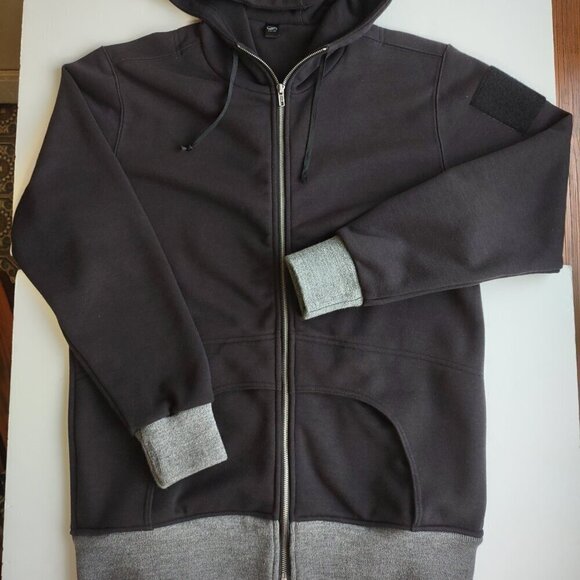 Endless Ammo Hoodie Jacket Full Zip Men's Large Utility Grunge Streetwear EUC - Picture 6 of 13